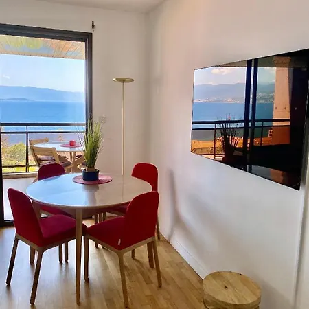 Grand T2 Standing Proche Centre Et Plages Vue Panoramique Parking Prive Apartment Ajaccio (Corsica)