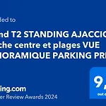 Grand T2 Standing Proche Centre Et Plages Vue Panoramique Parking Prive Διαμέρισμα Αζάτσιο