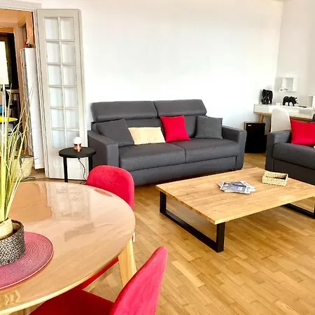 Grand T2 Standing Proche Centre Et Plages Vue Panoramique Parking Prive Apartment Ajaccio (Corsica)