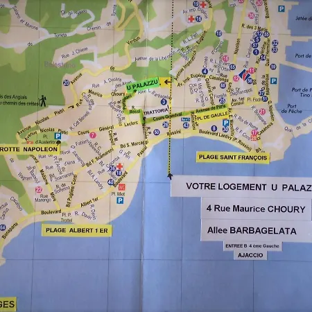 Grand T2 Standing Proche Centre Et Plages Vue Panoramique Parking Prive أجاكسيو